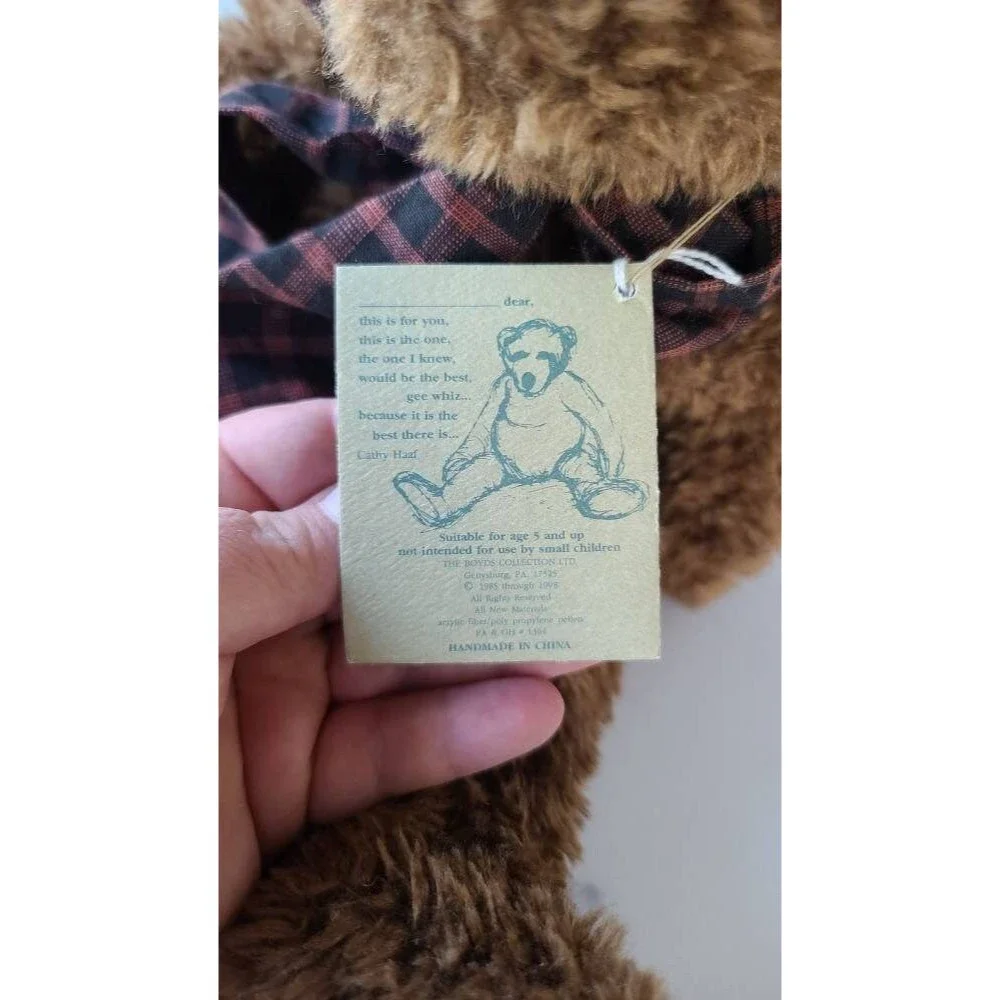Boyds Collection Burke P. Bear